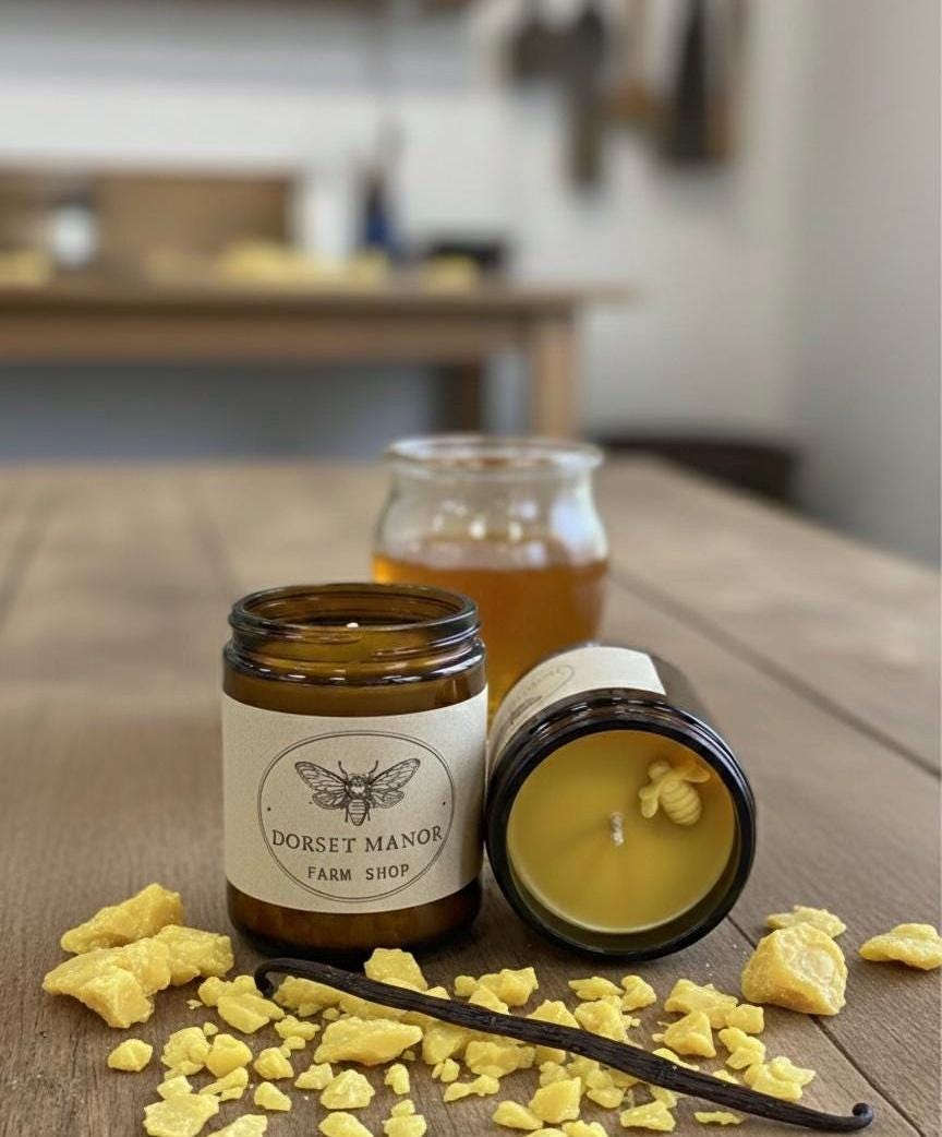 Organic Beeswax Scented Candle 8oz
