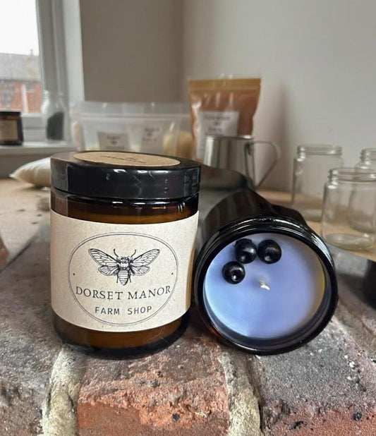 Blueberry Pie Beeswax Candle 8oz