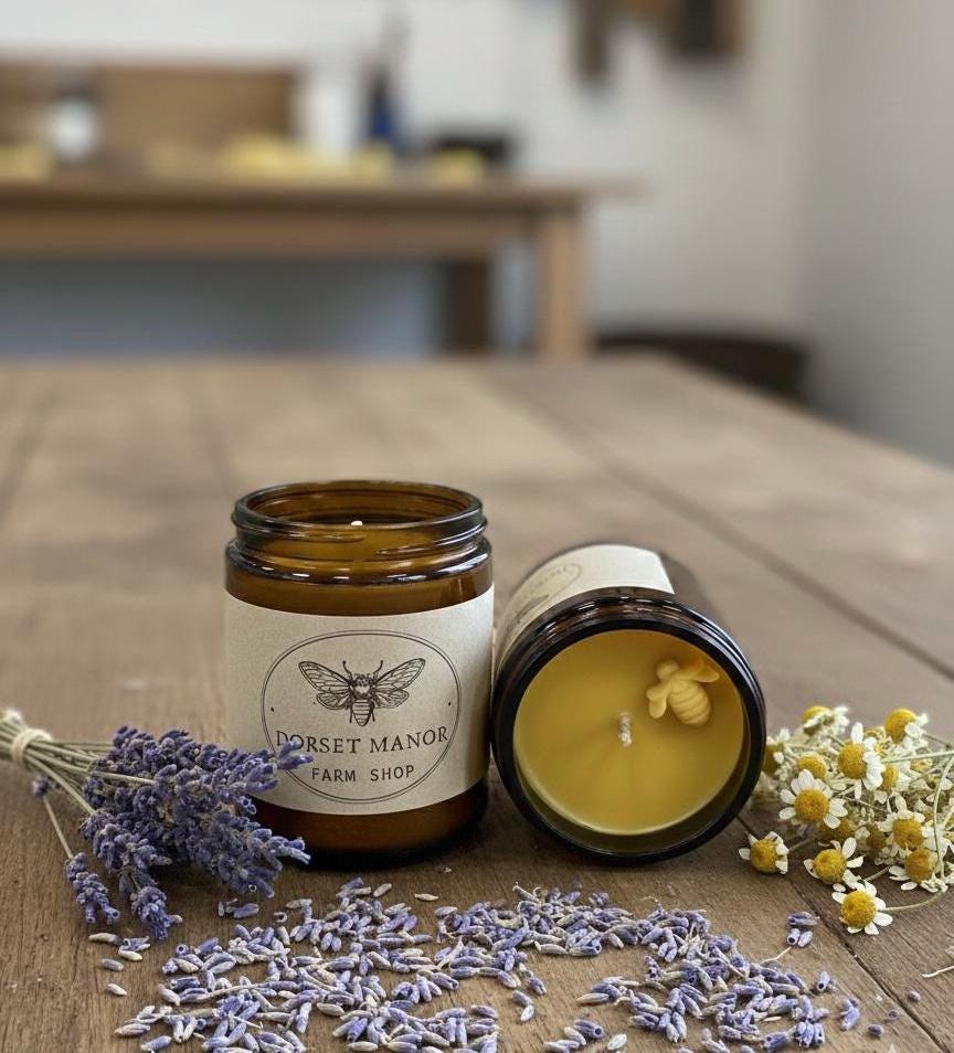 Organic Beeswax Scented Candle 8oz