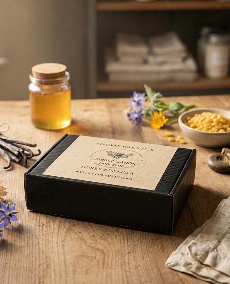 Pure Beeswax Wax melts (set of 6)