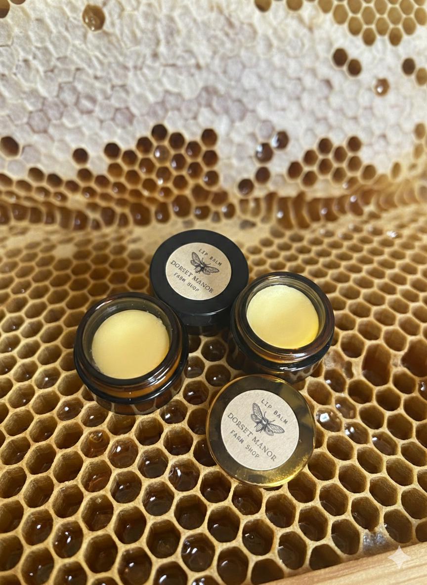 Luxury Organic Beeswax Lip Balm