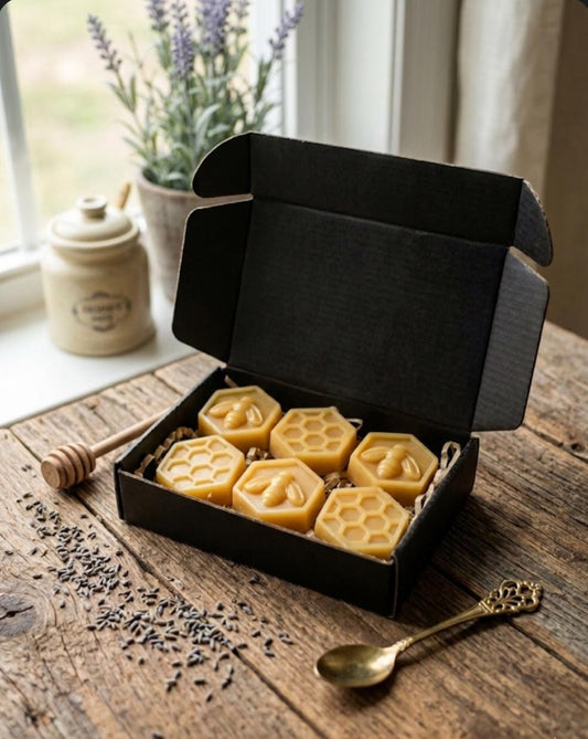 Pure Beeswax Wax melts (set of 6)