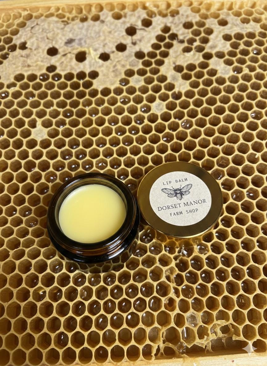 Luxury Organic Beeswax Lip Balm