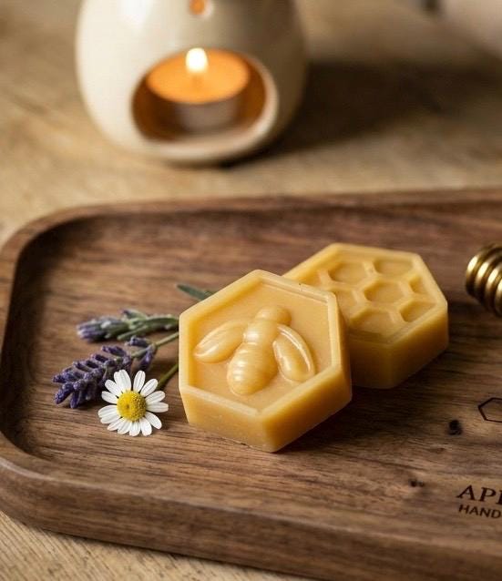 Pure Beeswax Wax melts (set of 6)