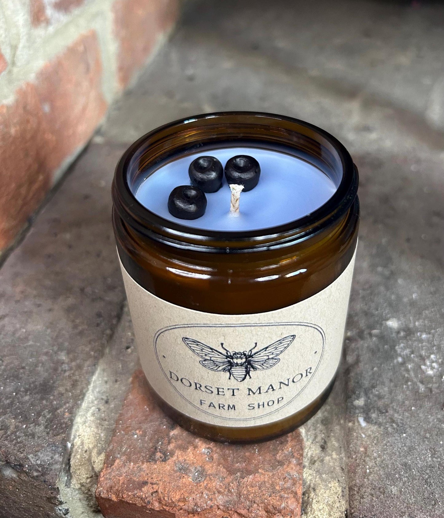 Blueberry Pie Beeswax Candle 8oz
